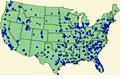 Custom Comfort Plus distribution locations map
